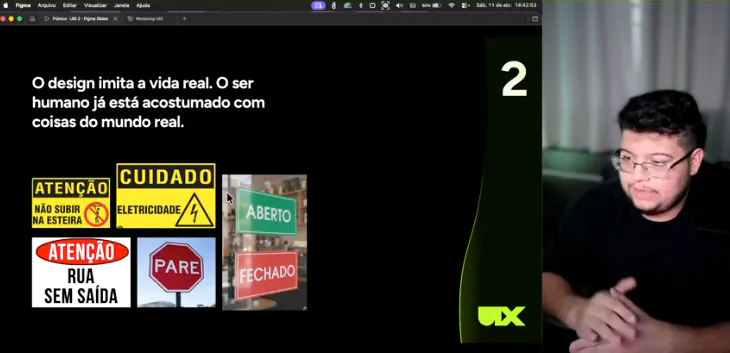 Plataforma com 71 aulas