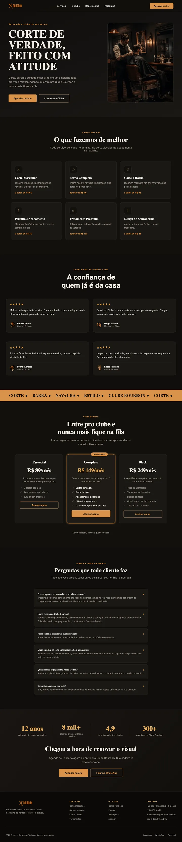 Bourbon Barbearia
